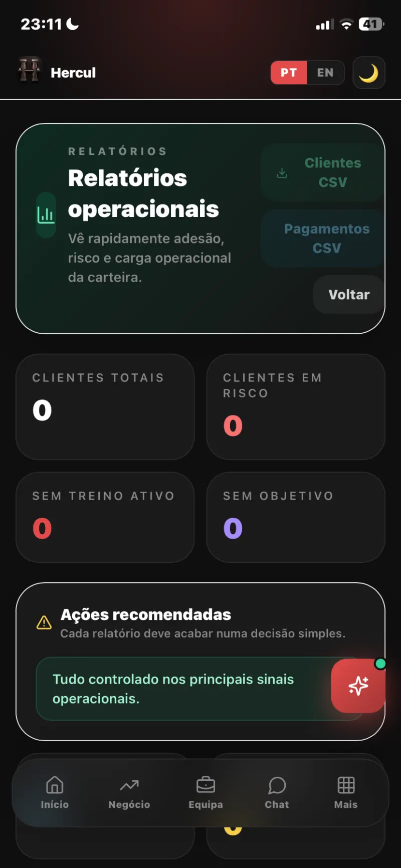 Relatórios