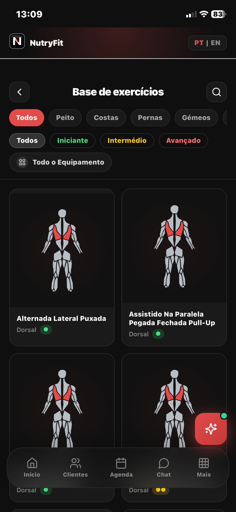 Base de Exercícios
