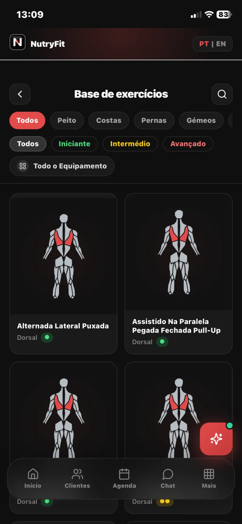 Base de Exercícios